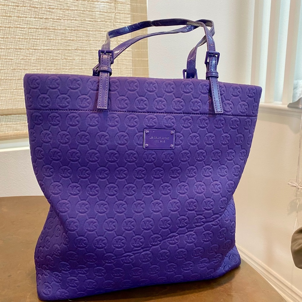 Michael Kors Dark Purple tote